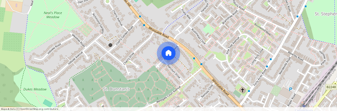 Clifton Gardens, Canterbury, Kent, CT2