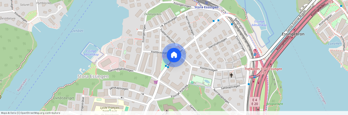 Badstrandsvägen, Stockholm