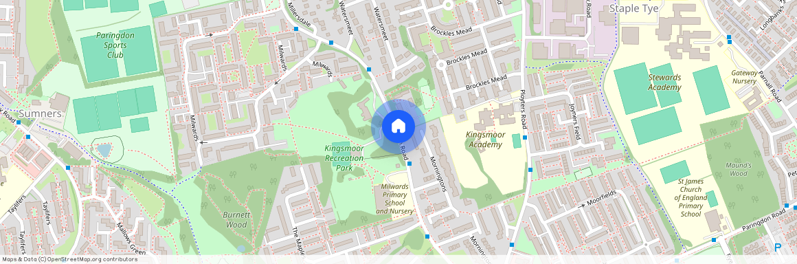 Paringdon Road, Harlow CM19