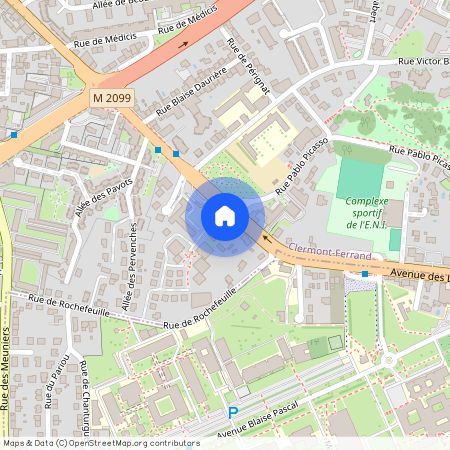 Résidence Les Cézeaux 2 avenue des Landais, 63000, Clermont-Ferrand