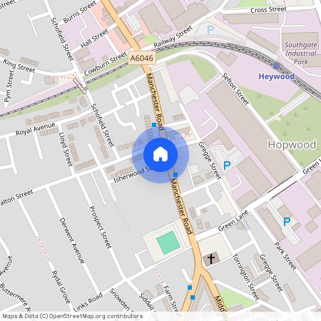 Flat 2, 2 Isherwood Street, Heywood, Manchester. OL10 2DD