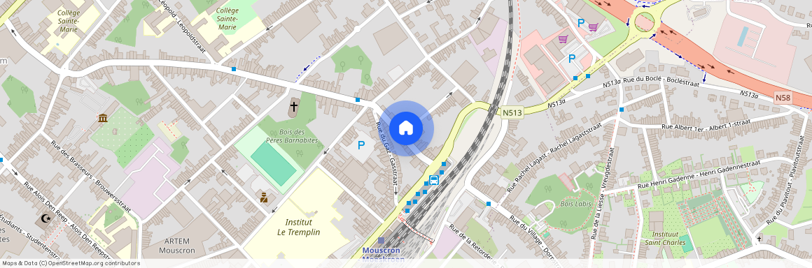 Rue de la Station, 169/7, 7700, Mouscron