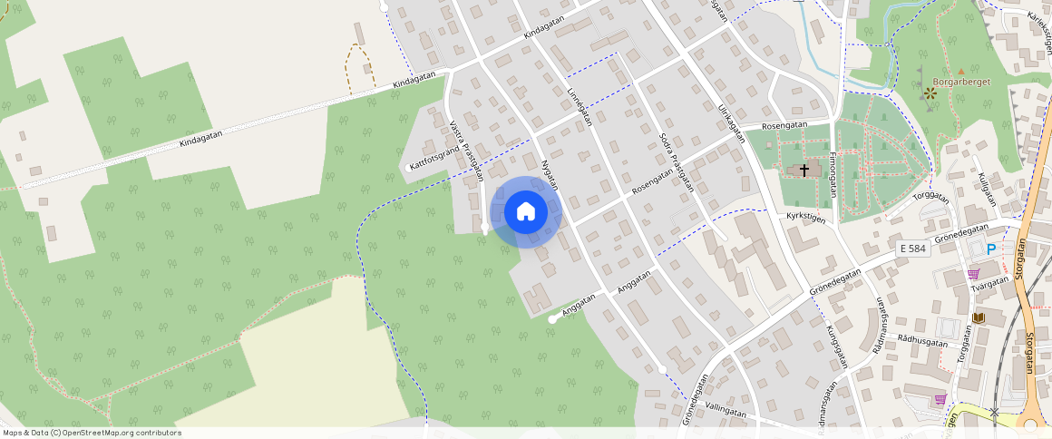 Kinda, Nygatan, **, 59038, Kisa