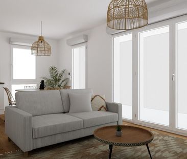location Appartement T2 DE 50.1m² À VILLEURBANNE - Photo 2