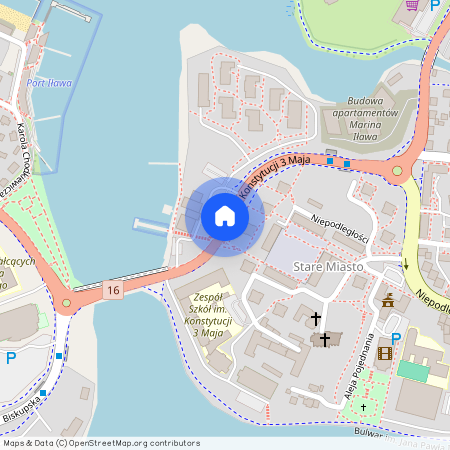 ul. Konstytucji 3 Maja, Iława, iławski, warmińsko-mazurskie