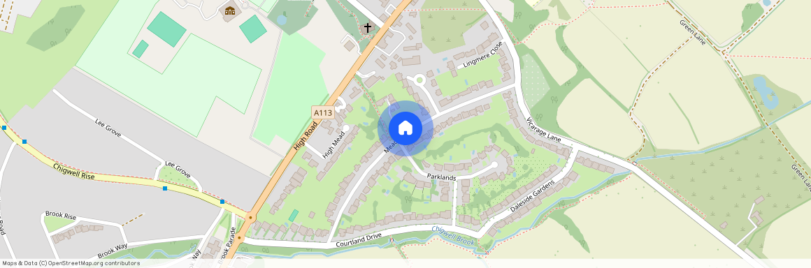 Meadow Way, Chigwell, IG7 6LJ, United Kingdom, Epping Forest
