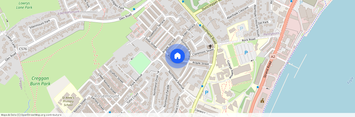 **student**, 50 Argyle Street, Derry, BT48 7JH