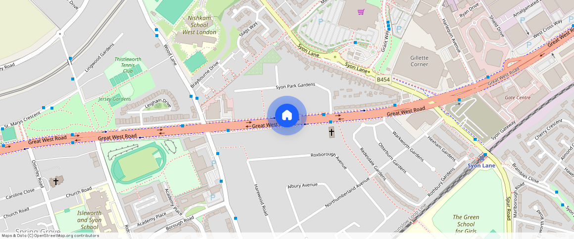 Great West Road, ISLEWORTH, Greater London, TW7