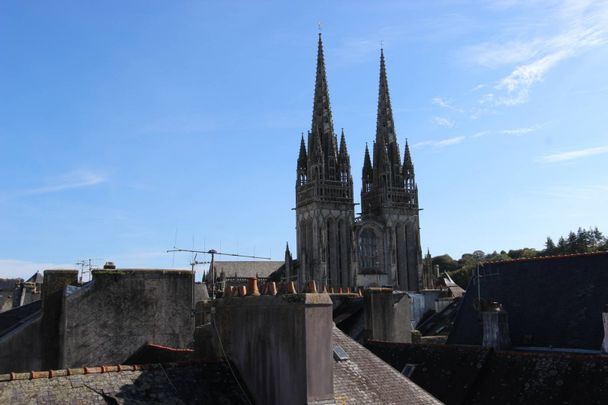 UN STUDIO, SOUS LES TOITS, AU CENTRE HISTORIQUE. - Photo 1