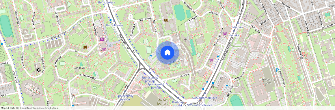 Trieda SNP 61 Košice II, Košický kraj, Košice - Západ