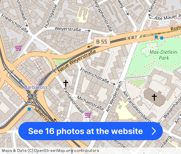 Mitten in der City - Apartment mit Balkon Nähe Barbarossaplatz - Photo 1