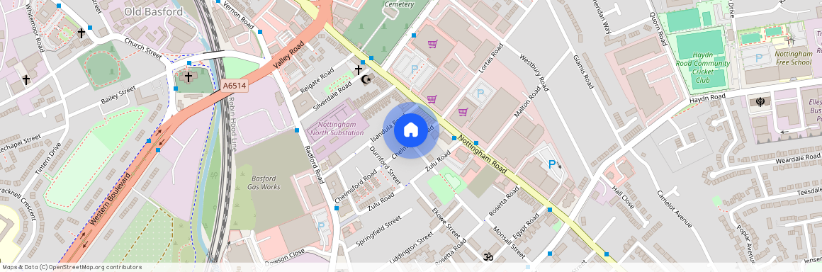 Chelmsford Road, Nottingham