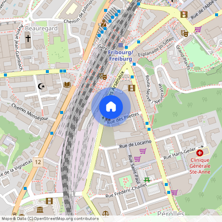 Rte des Arsenaux 3d, 1700, Fribourg