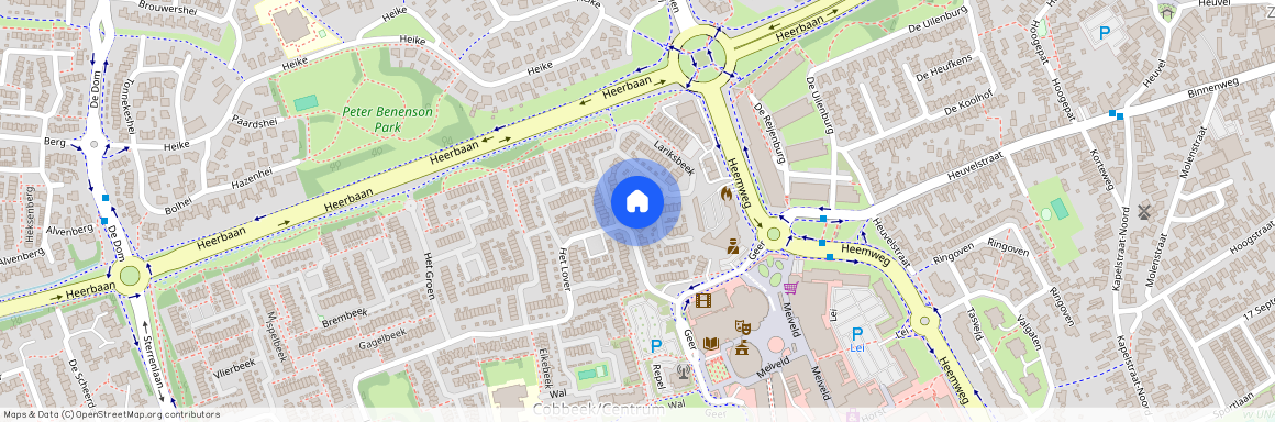 Cobbeek en Centrum, 5501 GP, Lariksbeek, Veldhoven