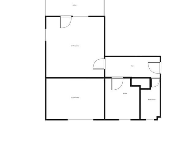 2 Zimmerwohnung mit Balkon - Photo 1
