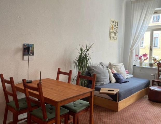 Zwischenmiete gemütliche 2-Zimmer-Wohnung im Leipziger Osten - Photo 1