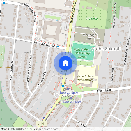 Dessauer Straße, 06118, Dessauer Straße    Halle