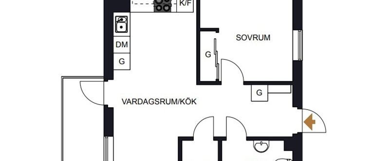 Järnvägsgatan 4 C - Foto 1