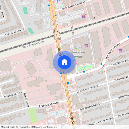 7167 Yonge Street Unit# Ph307, Markham