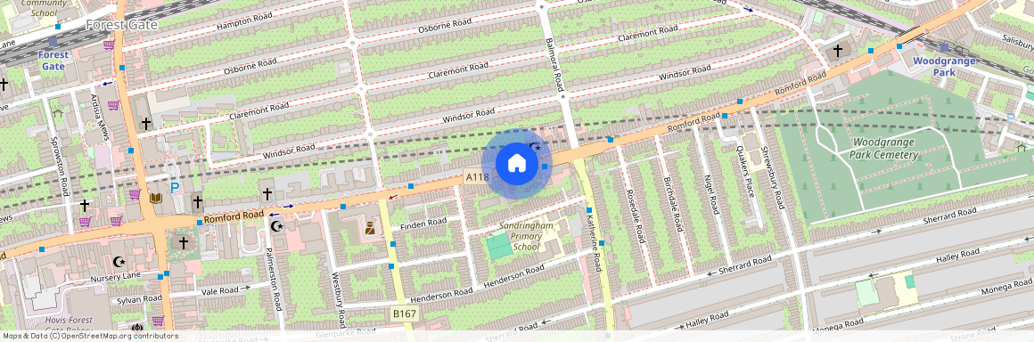 Romford Road, Forest Gate, Newham, London