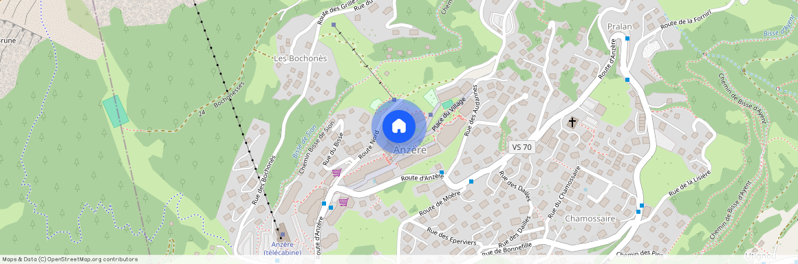 1972, Anzère, Place Du Village, 9