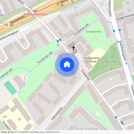 Tuna backar, Uppsala, Tunagatan 24C