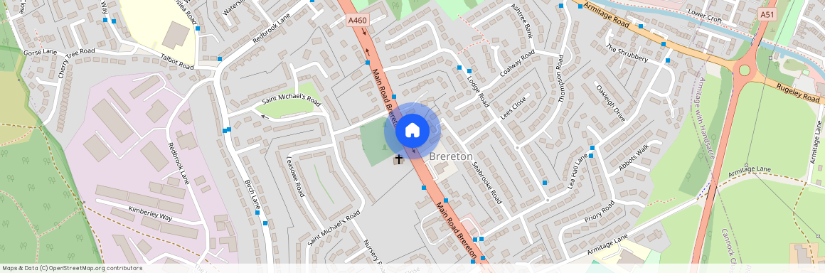 Main Road, Brereton, Rugeley