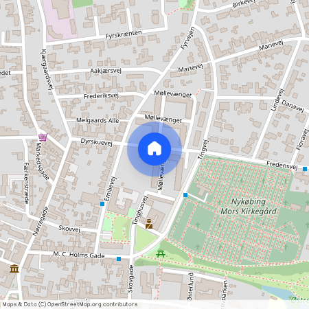 Møllevænget, 4. 1. Th., 7900, Nykøbing Mors