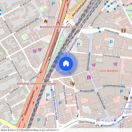 Friedenstraße 19, 33602 Bielefeld - Bielefeld (Innenstadt)