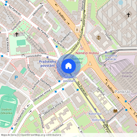 náměstí Hrdinů, Praha