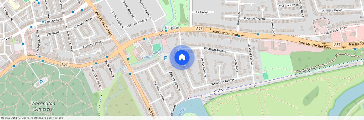 Jackson Avenue, Paddington, Warrington, WA1