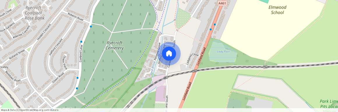 Cartbridge Lane South, Walsall, WS4