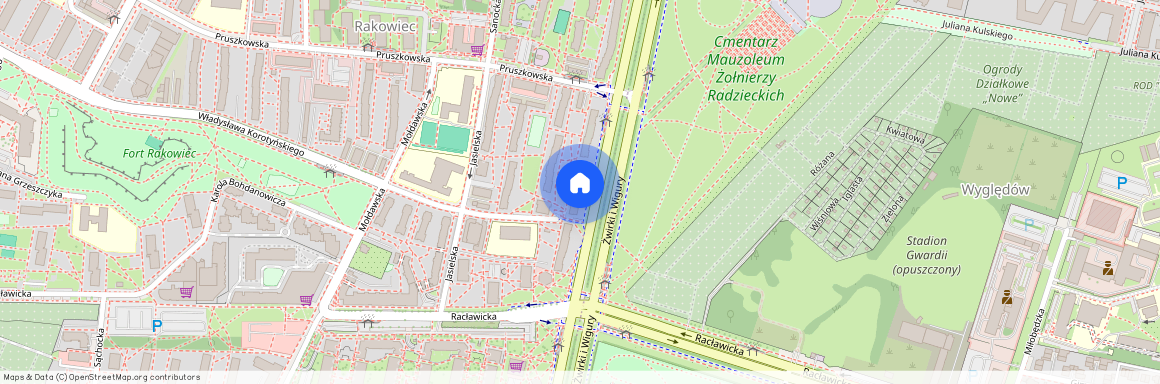 ul. Żwirki i Wigury 45, Rakowiec, Ochota, Warszawa, mazowieckie