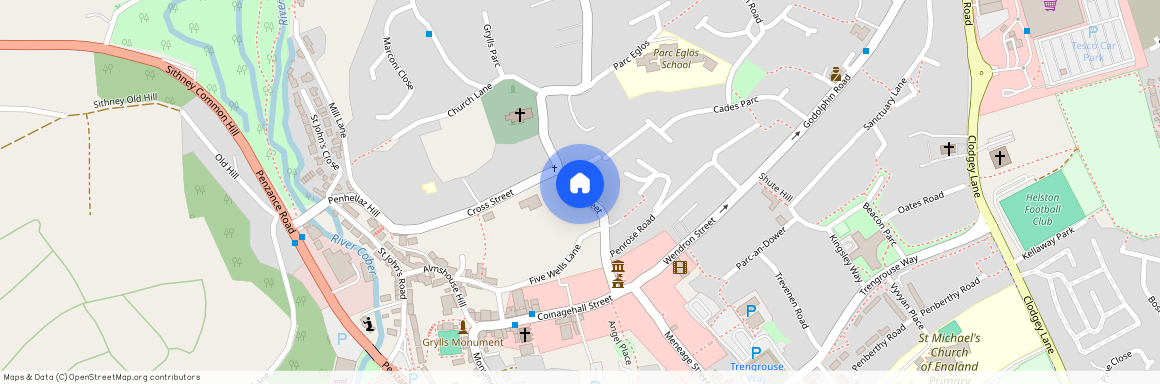 Flat, The Willows, Church Street, Helston