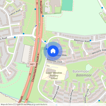 Batemoor Walk, Sheffield, South Yorkshire, S8