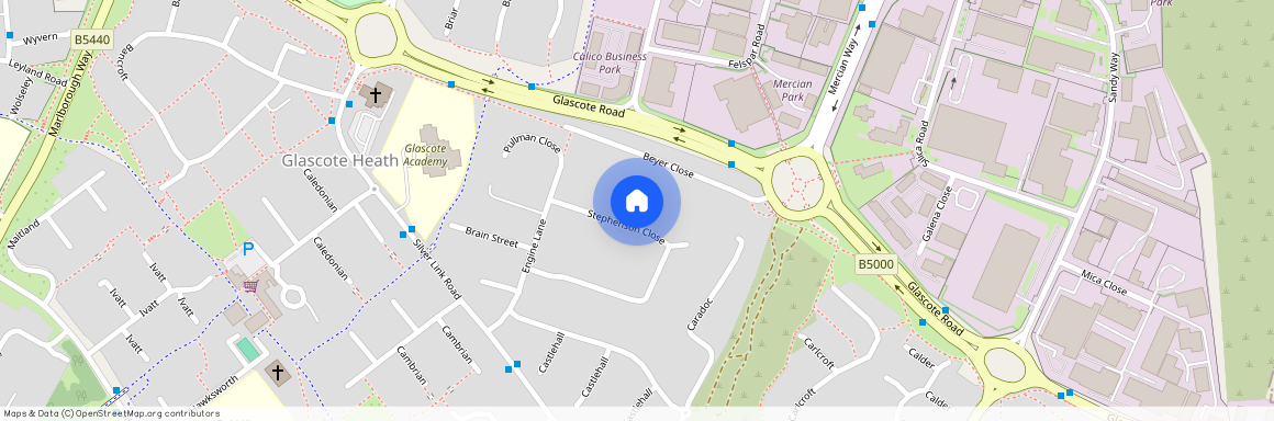 Stephenson Close, Tamworth B77