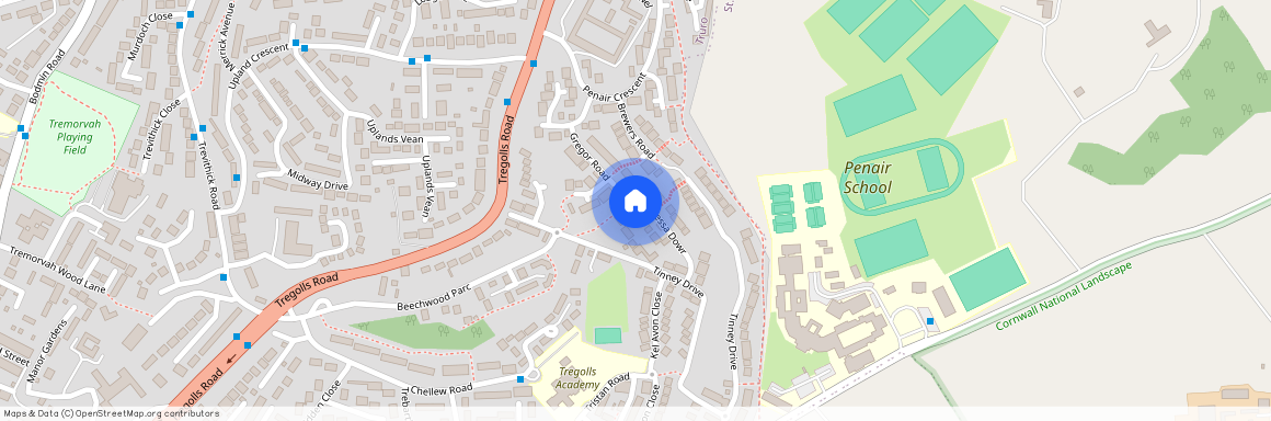 Garth Kollwydh, Truro