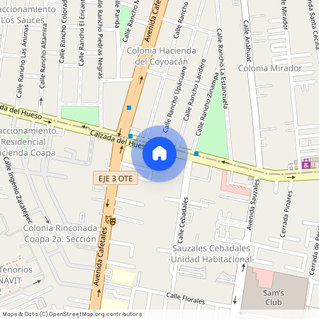 Calzada del Hueso, 859 Torre 11 Dpto. 309, Granjas Coapa, Tlalpan, Ciudad De México, 14330