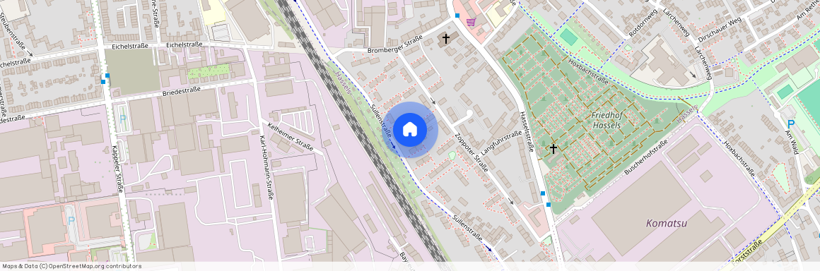 Süllenstr. 60, 40599 Düsseldorf OT Hassels