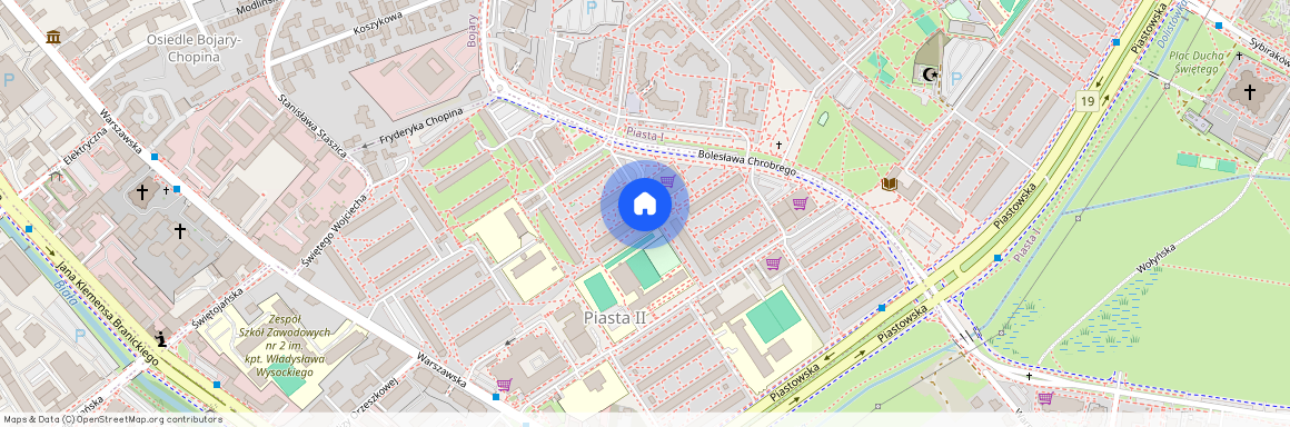 ul. Bolesława Chrobrego 10, Piasta II, Białystok, podlaskie