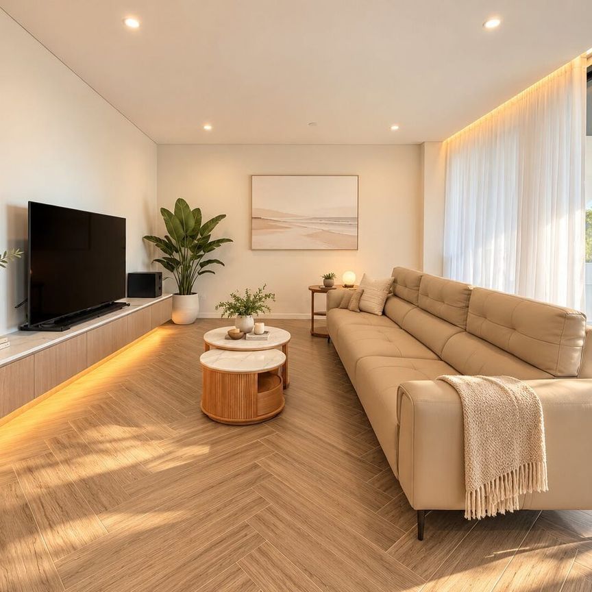 Spacious & Stylish Fully Furnished 4-Bedroom Apartment with Double Parking in the Heart of Burwood - Photo 1
