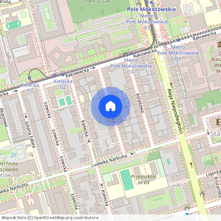 ul. Opoczyńska, Stary Mokotów, Mokotów, Warszawa, mazowieckie