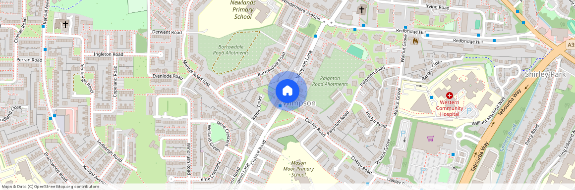 Wimpson Lane, Southampton SO16