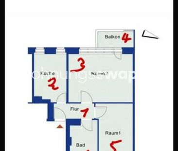 Wohnungsswap - 2 Zimmer, 55 m² - Riensbergstraße, Spandau, Berlin - Foto 1