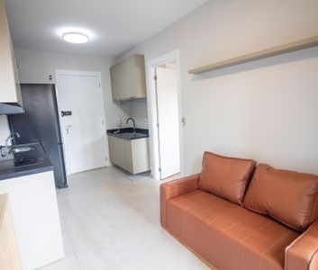 Studio para alugar com 27m², 1 quarto e sem vaga - Foto 1