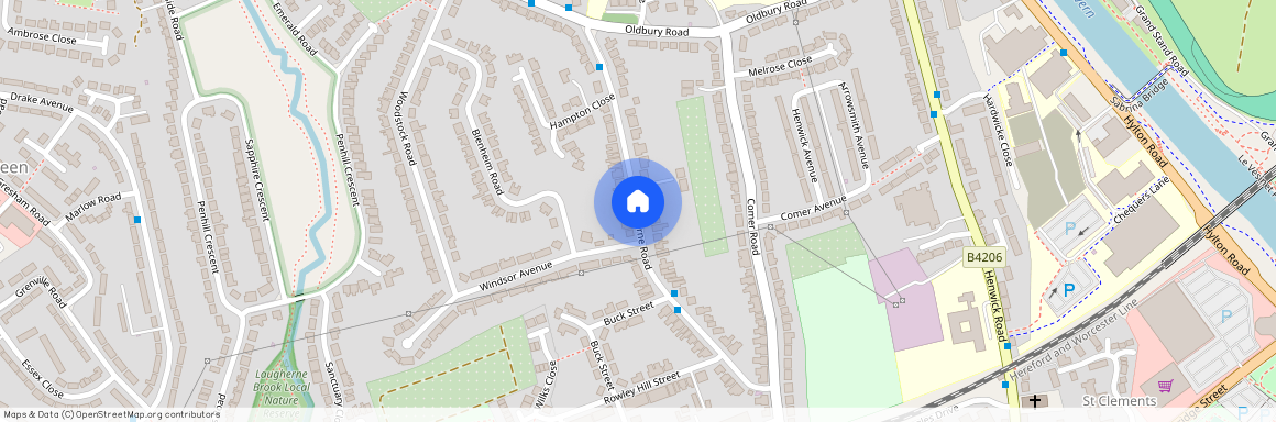 Laugherne Road, Worcester WR2