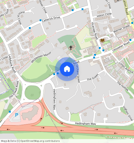 All Saints Court, Mickleover, Derby