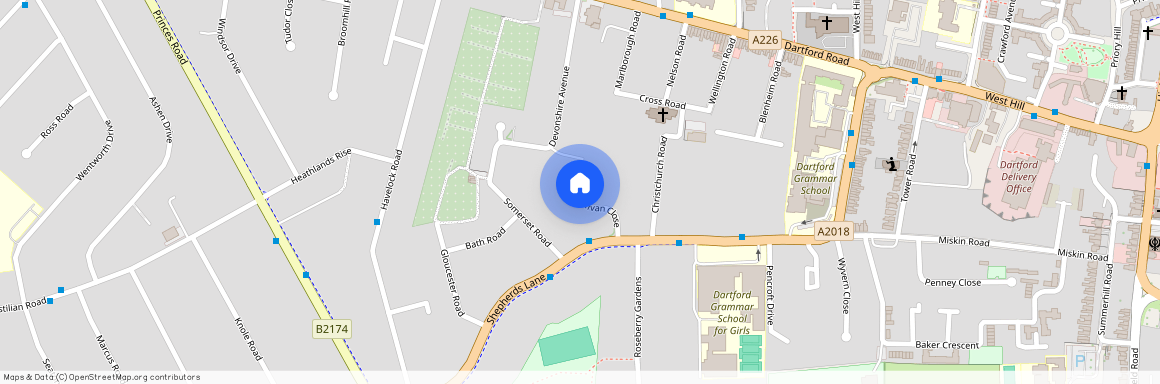 Sullivan Close, Dartford, Kent, DA1