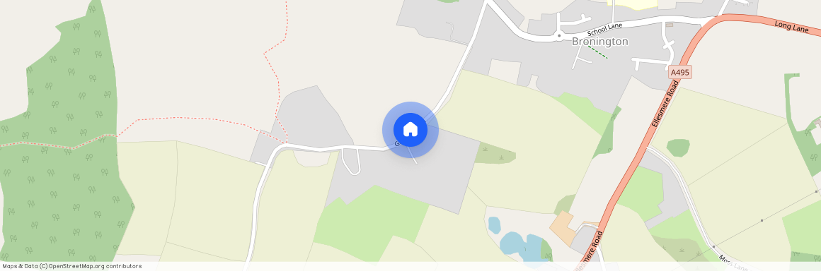 The Hollies, Grange Road, Bronington, SY13 3HL