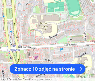 Trzypokojowe mieszkanie z oddzielną kuchnią przy metrze Ursynów bezp. - Zdjęcie 1